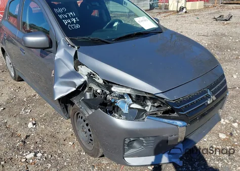 2021 Mitsubishi Mirage Carbonite Edition/Es/Le from USA, damaged, VIN ML32AUHJ2MH008735